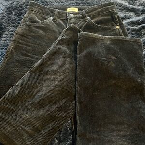 Wrangler Black Corduroy Pants